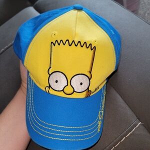 Blue and Yellow Bart Simpson Cap